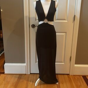 Black formal dress